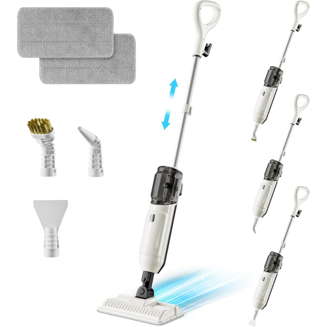 Wotaste XR01 Multi-Purpose Steam Mop Cleaner with Accessories