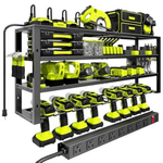Cfmaster 4 Layers Large Power Tool Organizer Wall Mount