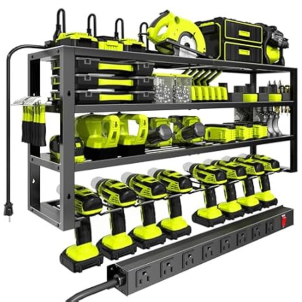 Cfmaster 4 Layers Large Power Tool Organizer Wall Mount