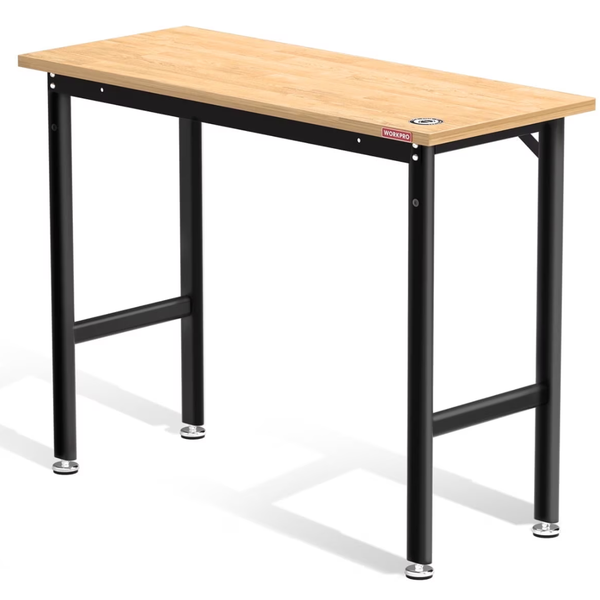48" x 20" Workpro Garage Workbench w/ Leveling Foot (1200lb Capacity)