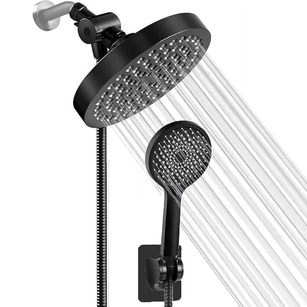 60" High Pressure Rainfall Showerhead Combo