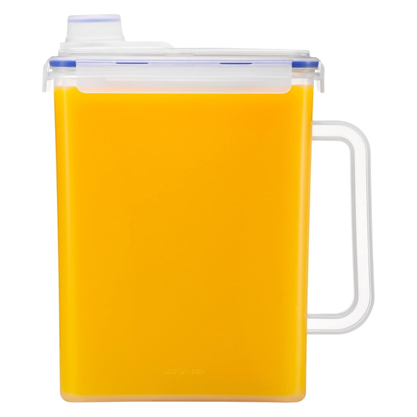 1-Gallon LocknLock Aqua Fridge Door Water Jug Pitcher With Lid