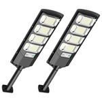 2-Pack Ehowdin 6500K Solar Path Street Lights