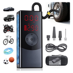 Portable 150 PSI Tire Inflator Air Compressor With LED Light