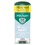 2-Pack 3.4-Oz Mitchum Men's Triple Odor Protection Antiperspirant & Deodorant Gel