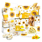 Acessorz Sunflower Self-Care Gift Basket For Women
