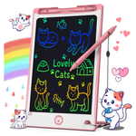 8.8" Hockvill Kids Magnetic Doodle Board LCD Writing Tablet (Pink)