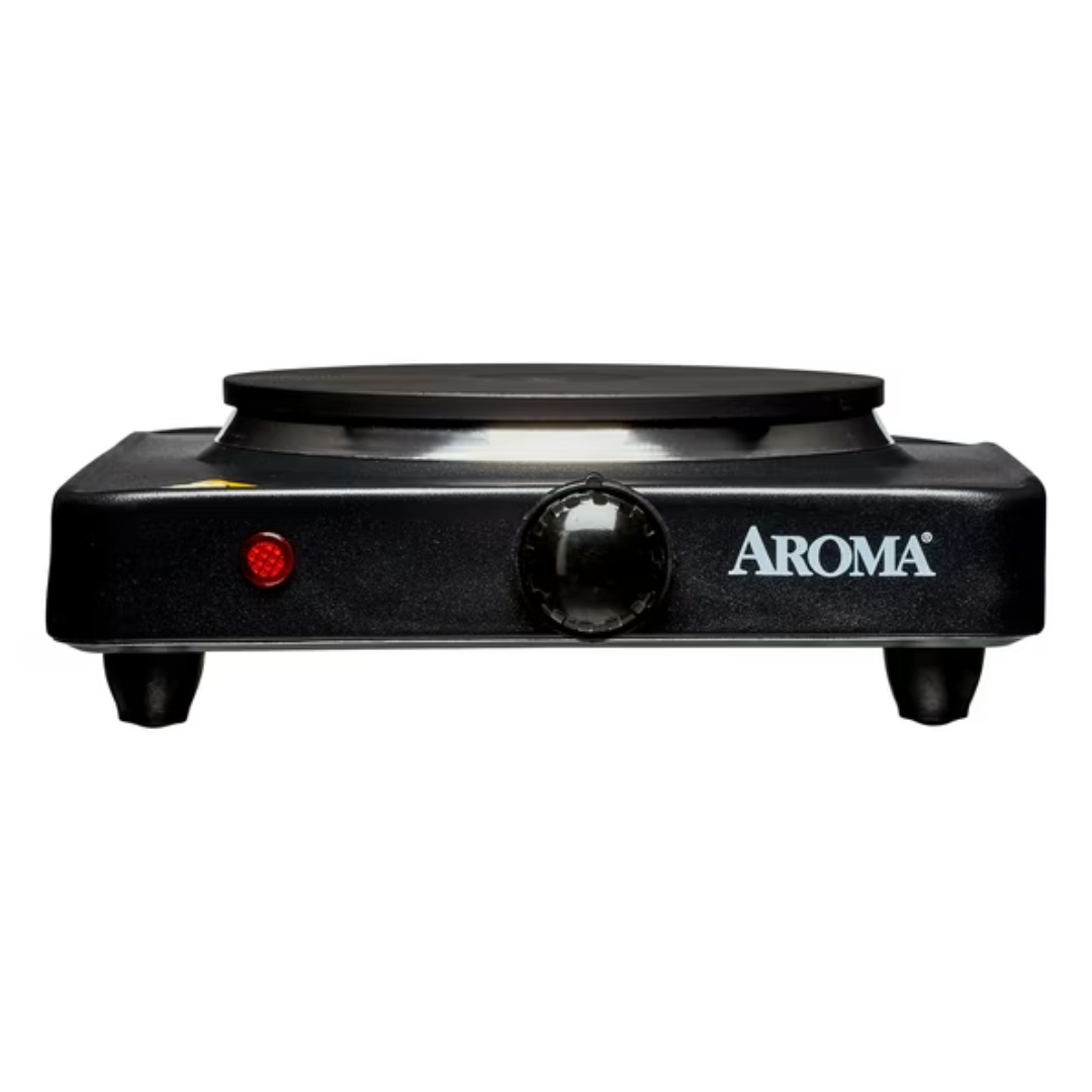 Aroma 6" Single Burner Die-Cast Hot Plate (AHP-303)