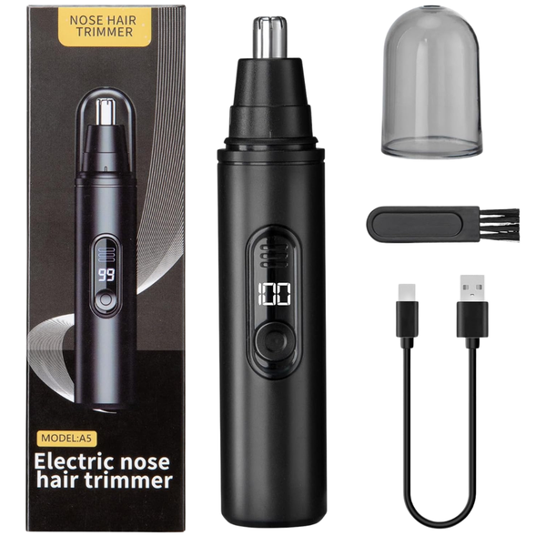 Men's Waterproof Rechargeable Nose Hair Trimmer