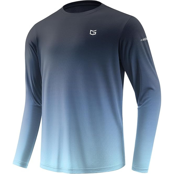 G Gradual Men's UPF 50+ Long Sleeve Rash Guard Swim Shirt (Various Colors)