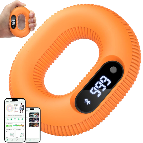 30lbs Portable Smart Grip Strength Trainer With Bluetooth APP