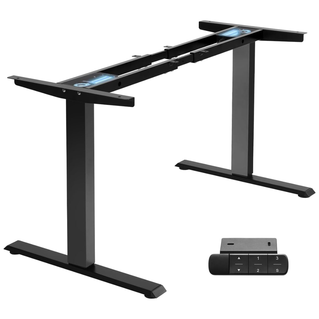 Dual Motor Electric Height-Adjustable Standing Desk Frame