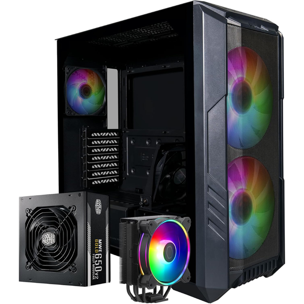 Cooler Master HAF 500 Pro Bundle - PC Case + PSU + CPU