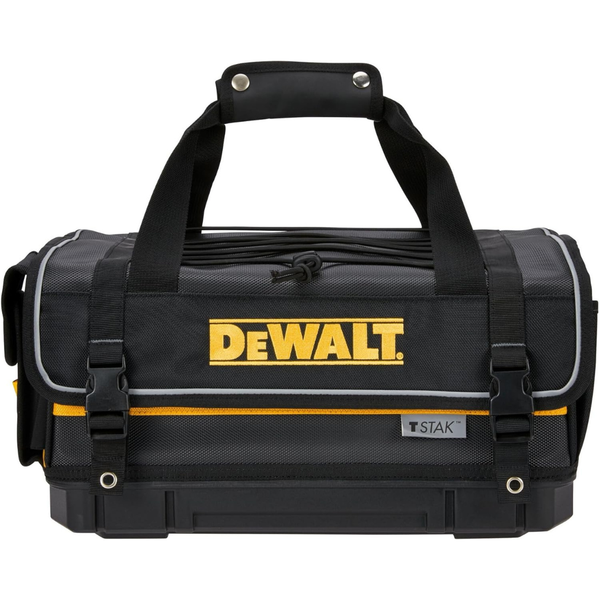 Dewalt TSTAK 16" Durable Tool Bag With Tool Organizer And Hard Bottom
