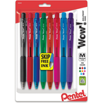8-Pack Pentel Wow! Ballpoint Pens (Assorted Ink Colors)