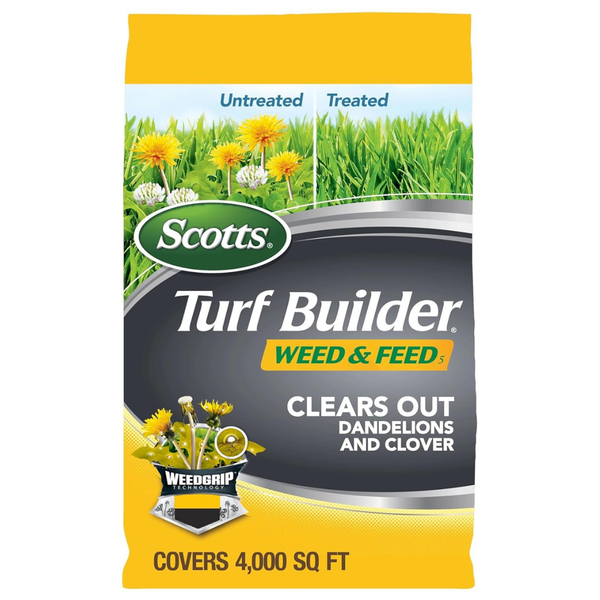 11.32-Lbs Scotts Turf Builder Weed And Feed Lawn Fertilizer/Weed Killer