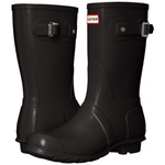 Hunter Women's Original Short Rain Boots (Black)