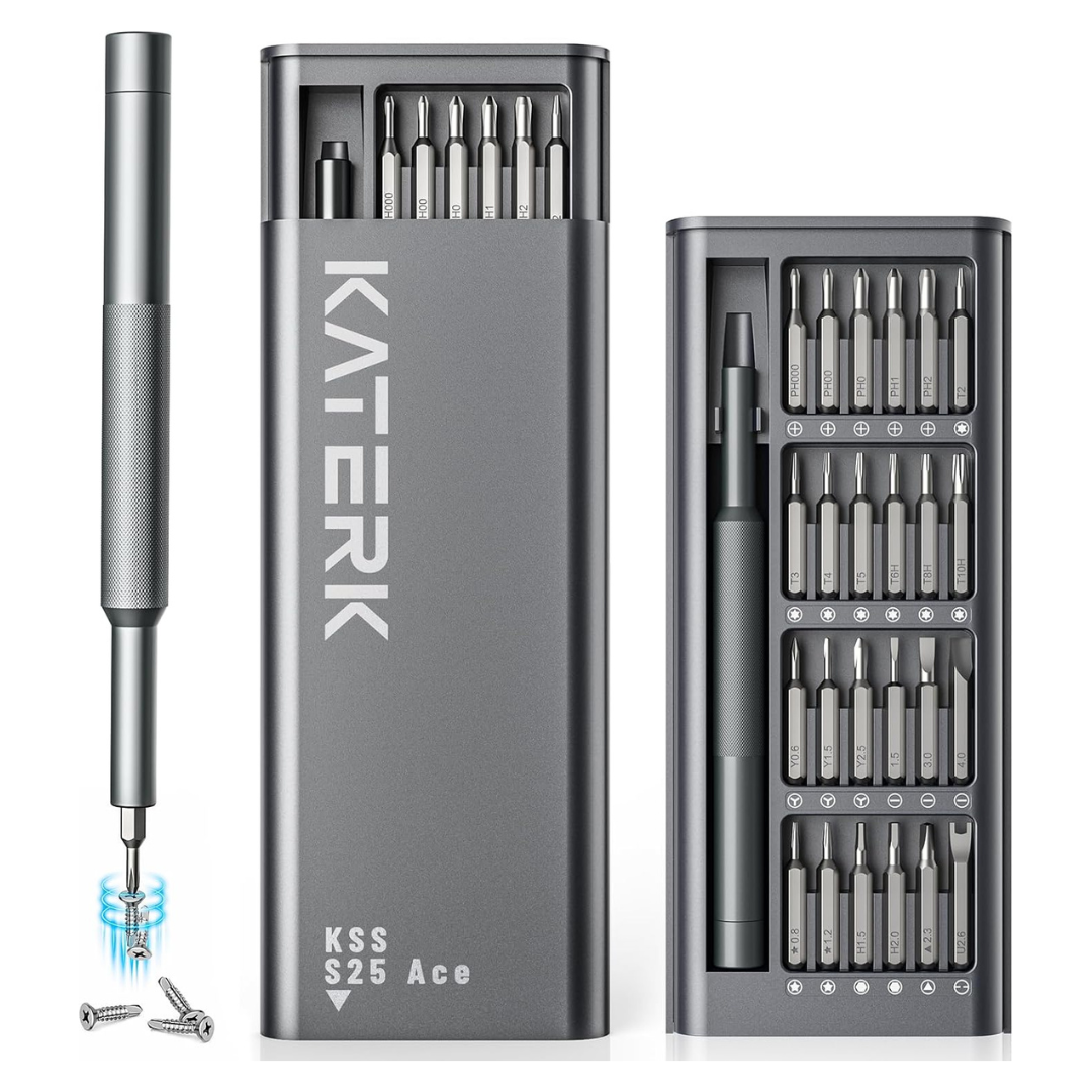 25-in-1 Precision Magnetic Screwdriver Set