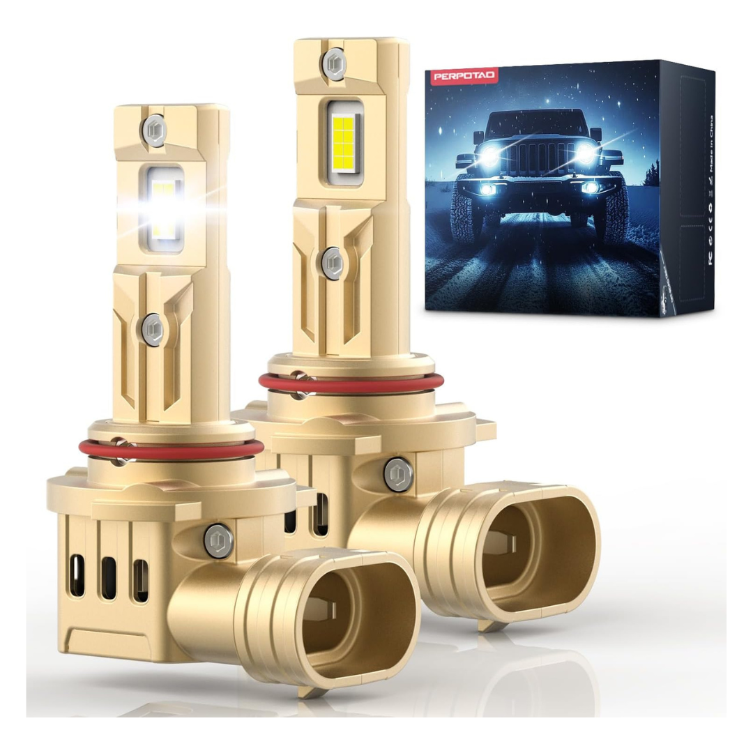 2-Pack 6000K 9006/HB4 LED Headlight Bulbs (Various)