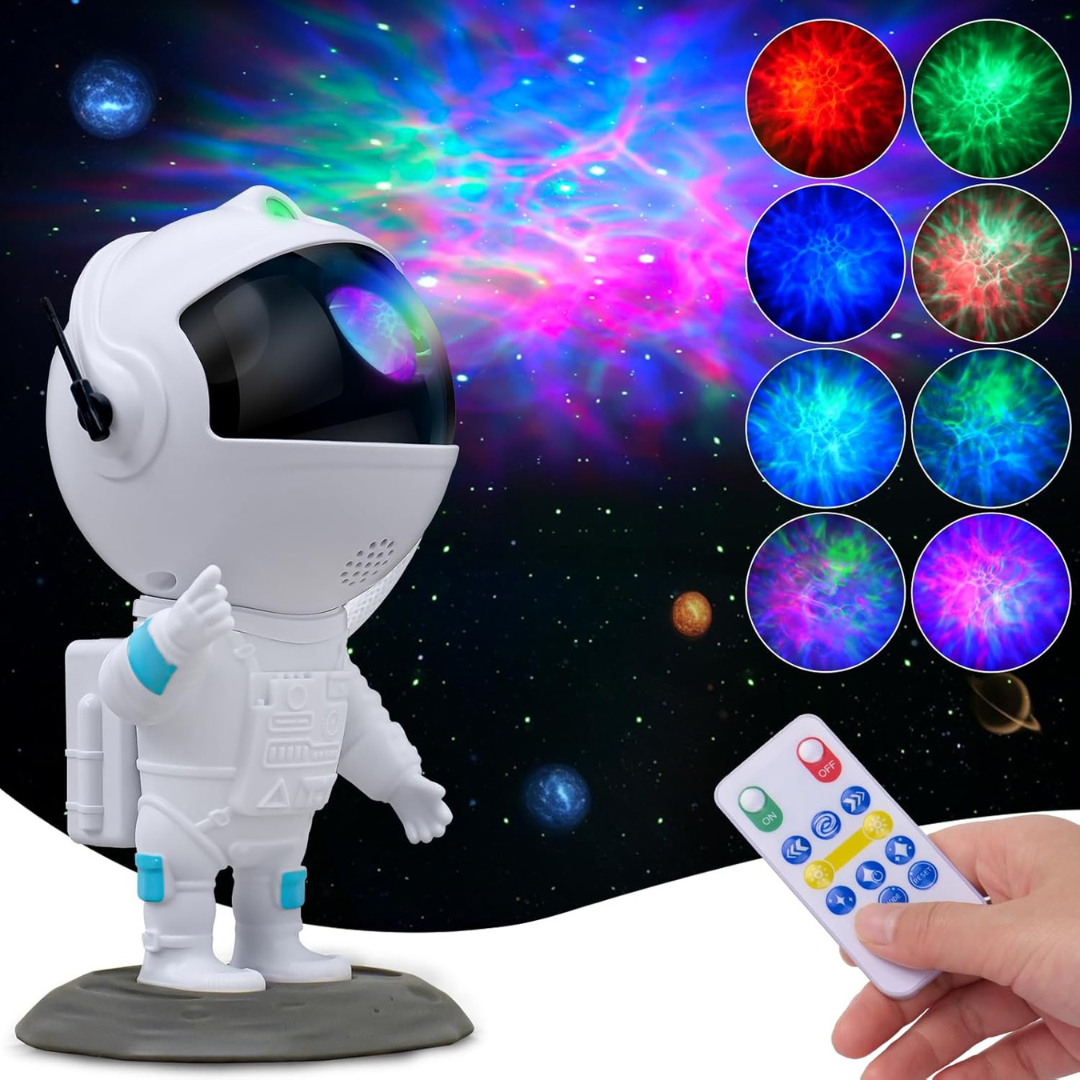 KKUP2U Astronaut Galaxy Starry Night Light Projector With Remote