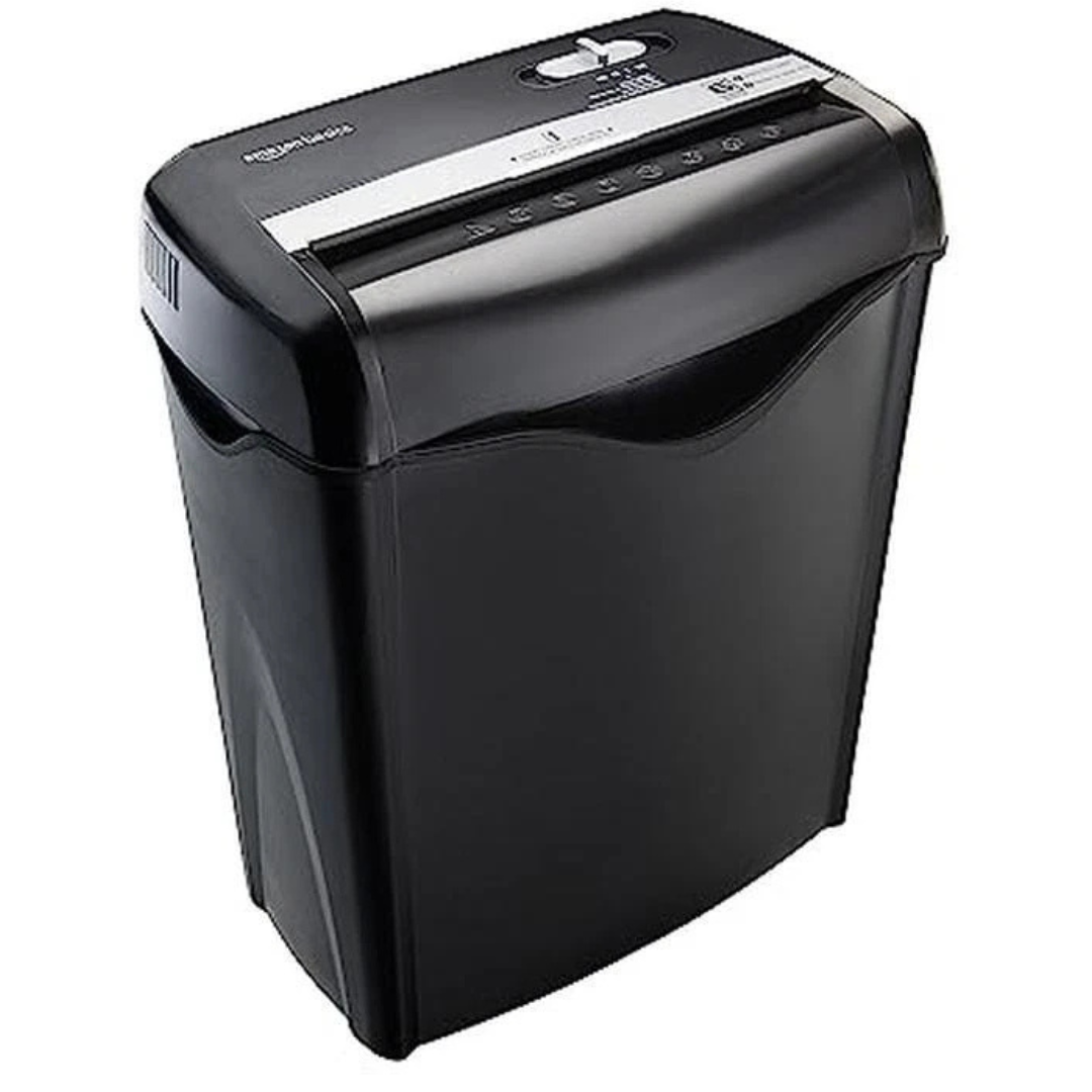 Amazon Basics 6-Sheet Cross Cut Paper & Credit Card Shredders