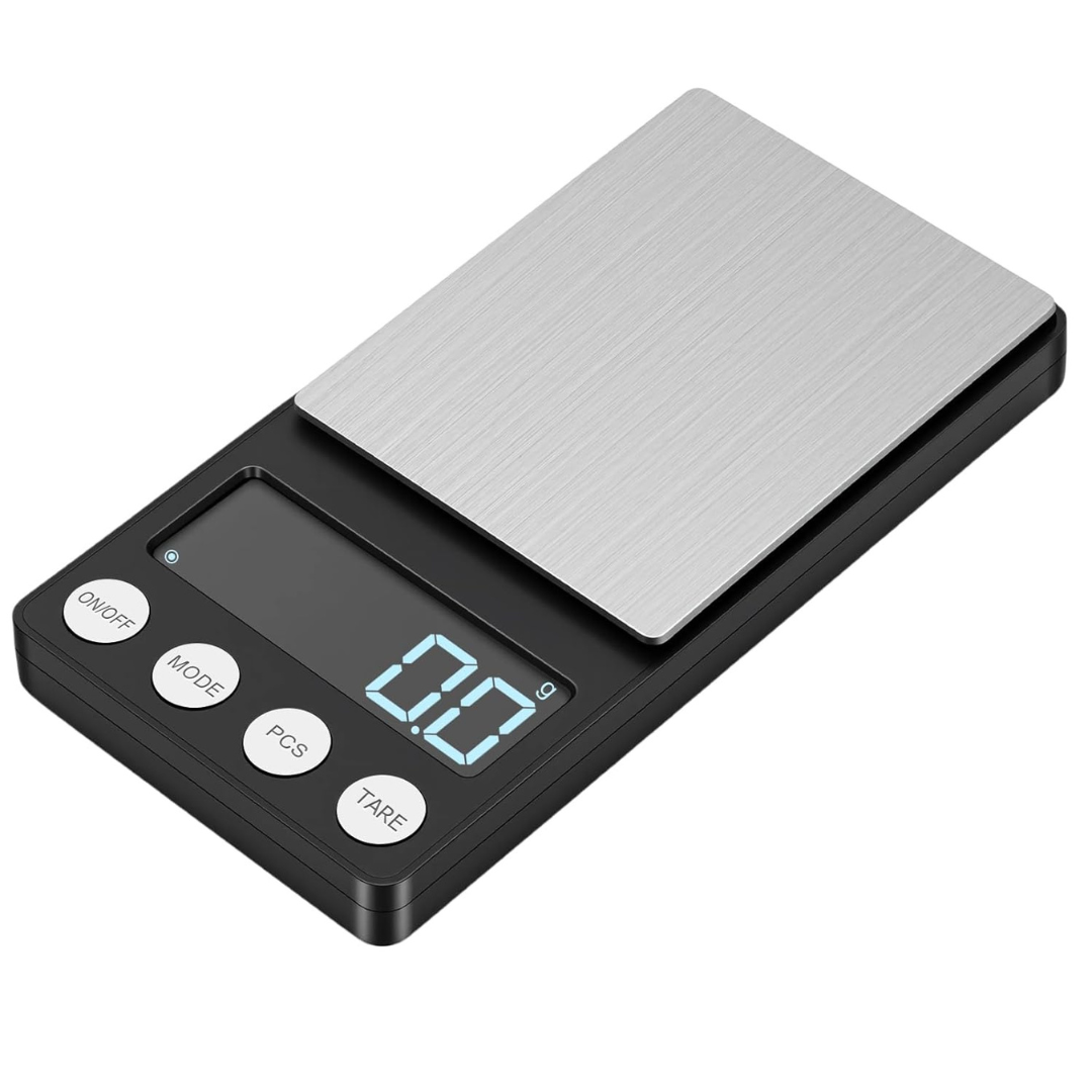 Welgep Portable Pocket Digital Gram Scale W/ Multiple Weighing Units