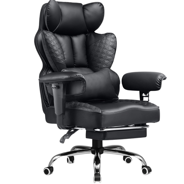 Gtracing 400lb Heavy-Duty Ergonomic Gaming Chair W/ Foot Rest