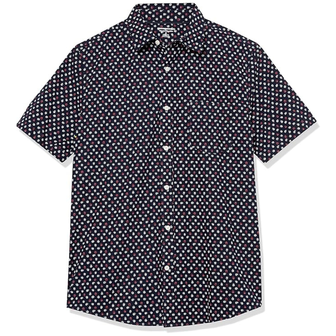 Amazon Essentials Men's Short Sleeve Dress Shirt