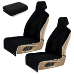 2-Pack Waterproof Stain Resistant Towel Car Seat Covers