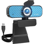 Plug & Play 1080P Webcam With Noise-Canceling Mic