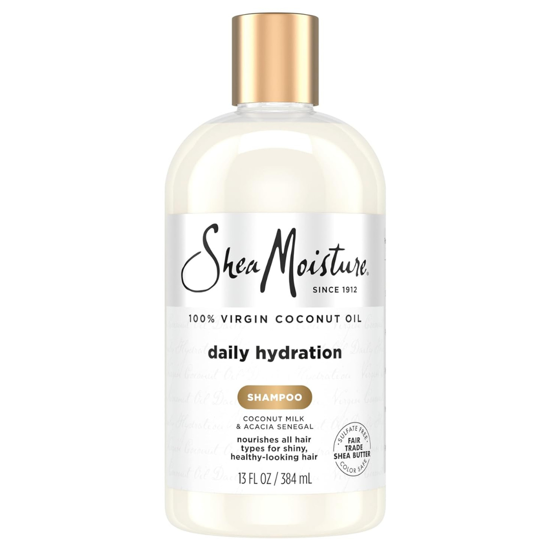 13-Oz Shea Moisture Daily Hydration Shampoo Virgin Coconut Oil