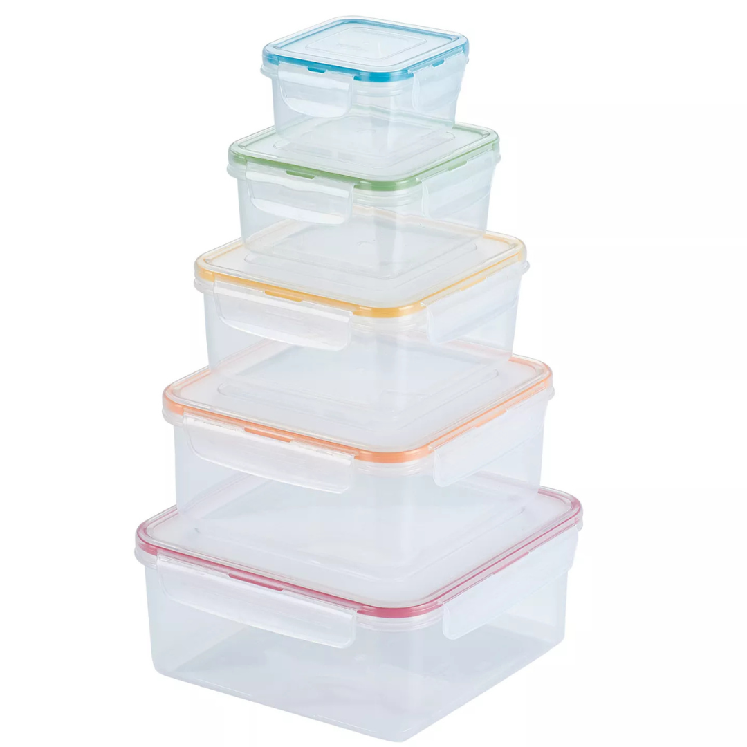 10-Piece Lock n Lock Easy Essentials Food Storage Set