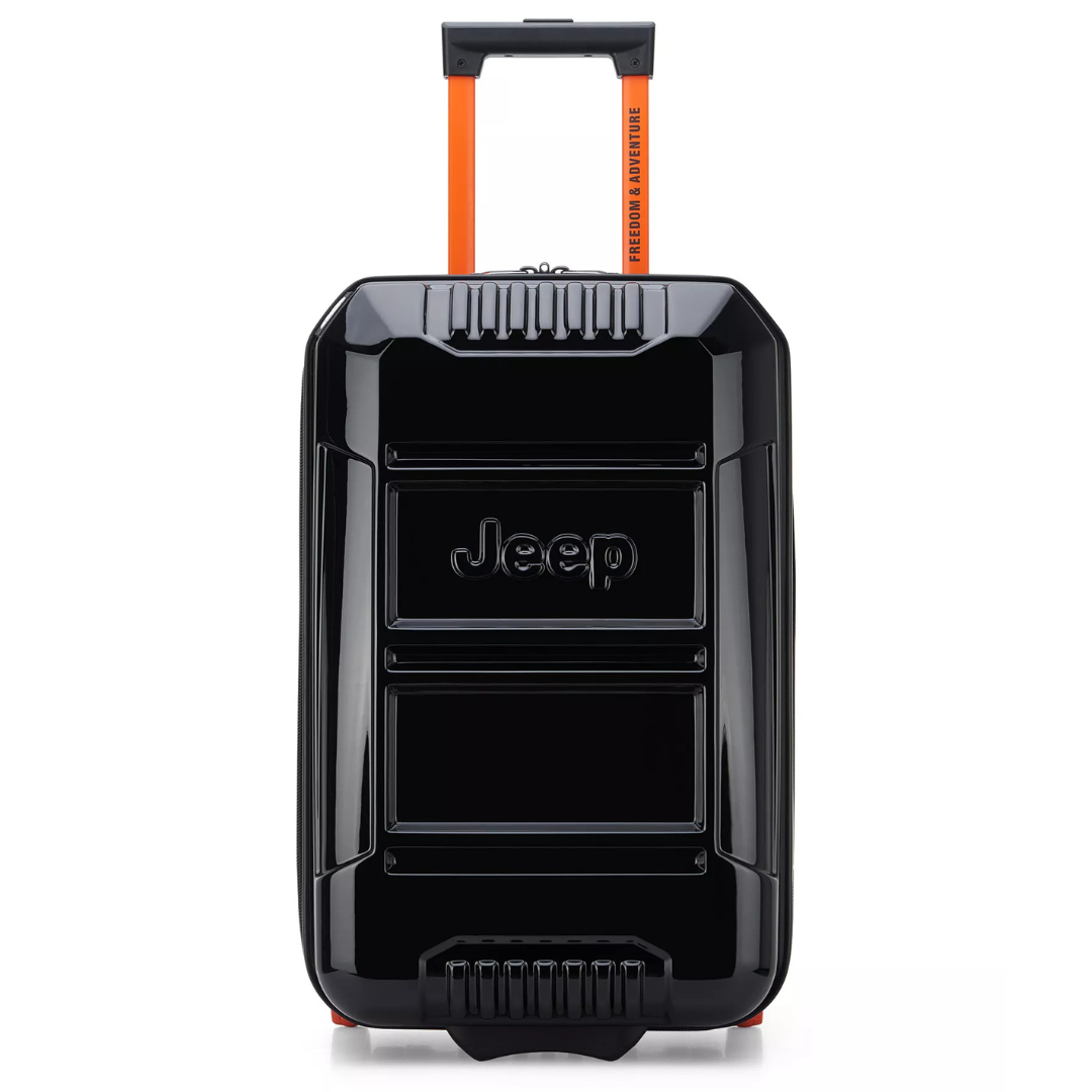 Jeep 21" JH003B Expandable 2-Wheel Carry On (Black)
