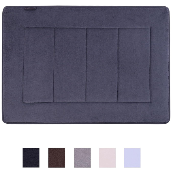 17" x 24" High Density Memory Foam Non-Slip Bath Mat