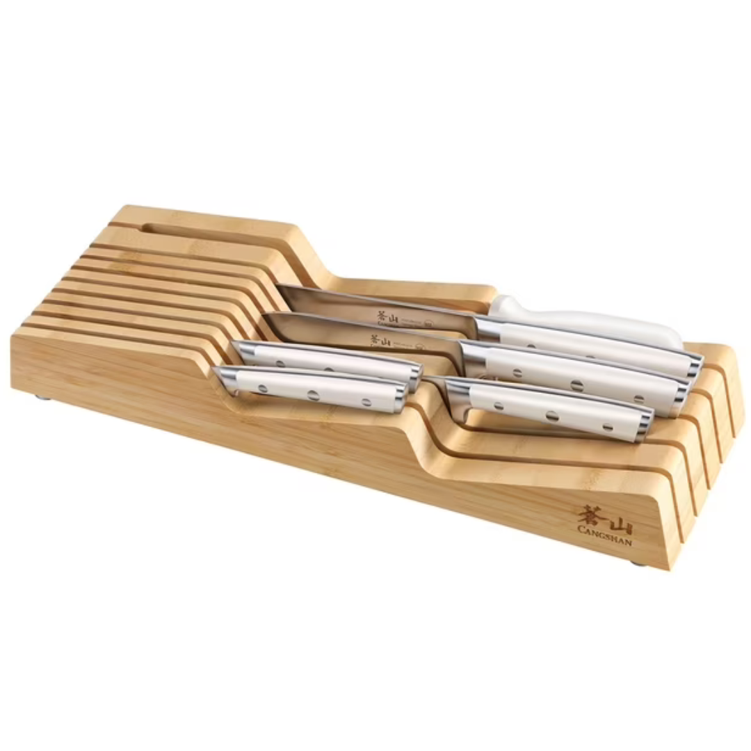 Cangshan Elko 7-Piece In-Drawer Forged German Steel Knife Set
