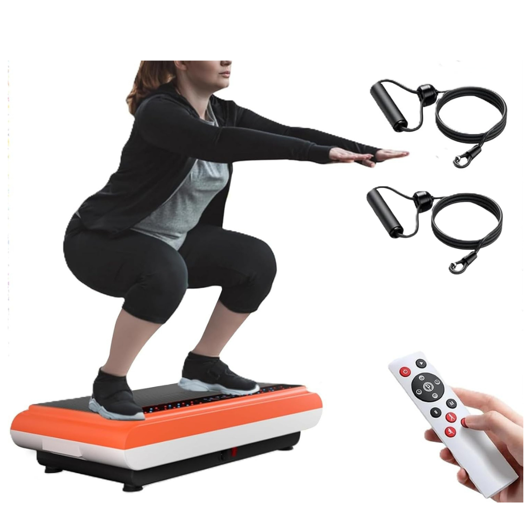 Vibration Plate Exercise Machine For Home Fitness