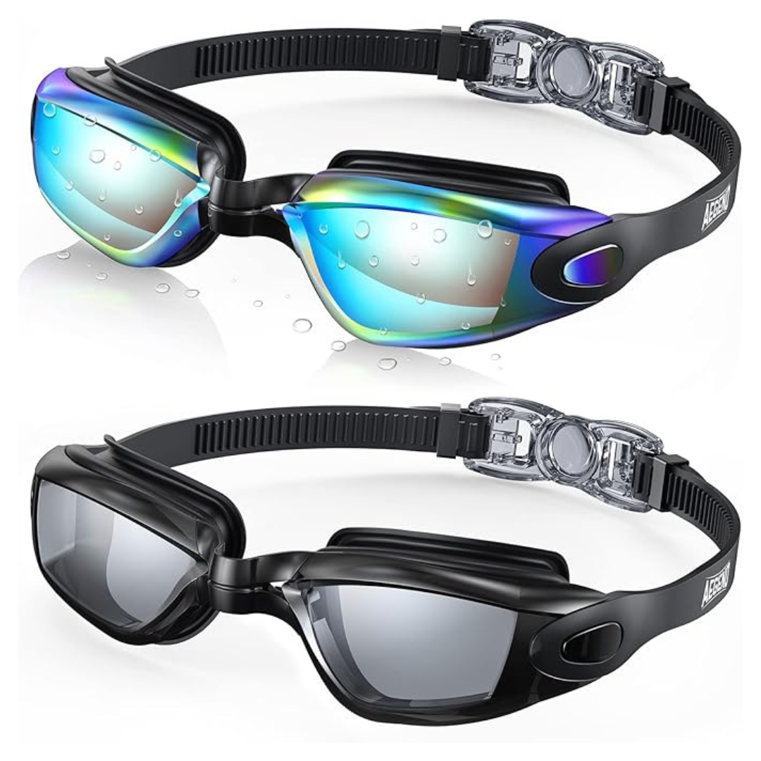 2-Pack Aegend Adult Swim Goggles (various)