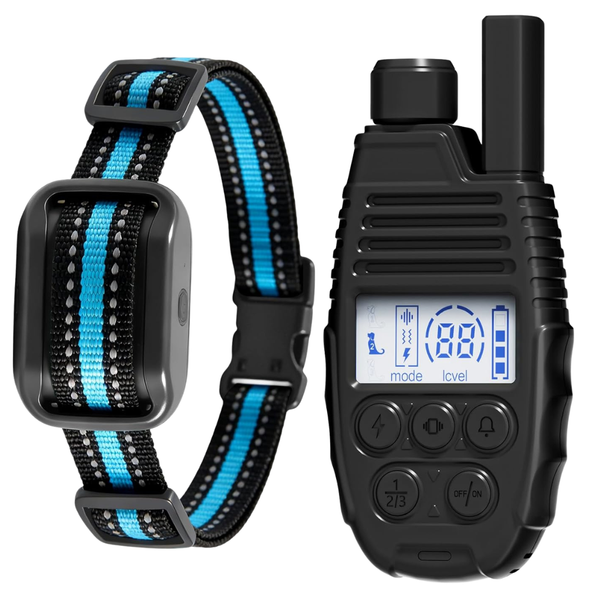 4200FT Range IP68 Waterproof Rechargeable Dog Training Collar