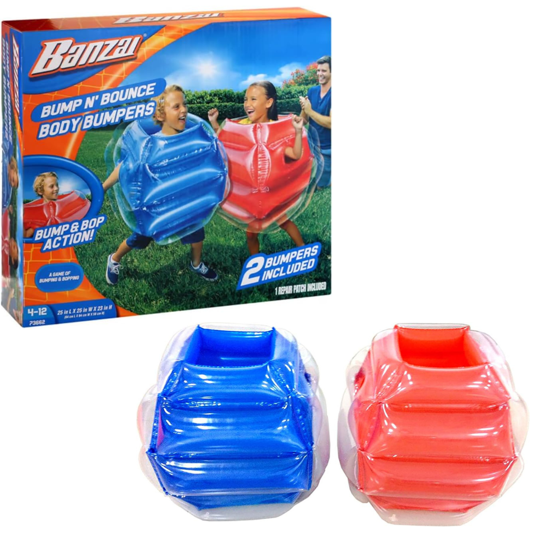 BANZAI Bump N' Bounce Body Inflatable Bumpers Game Set