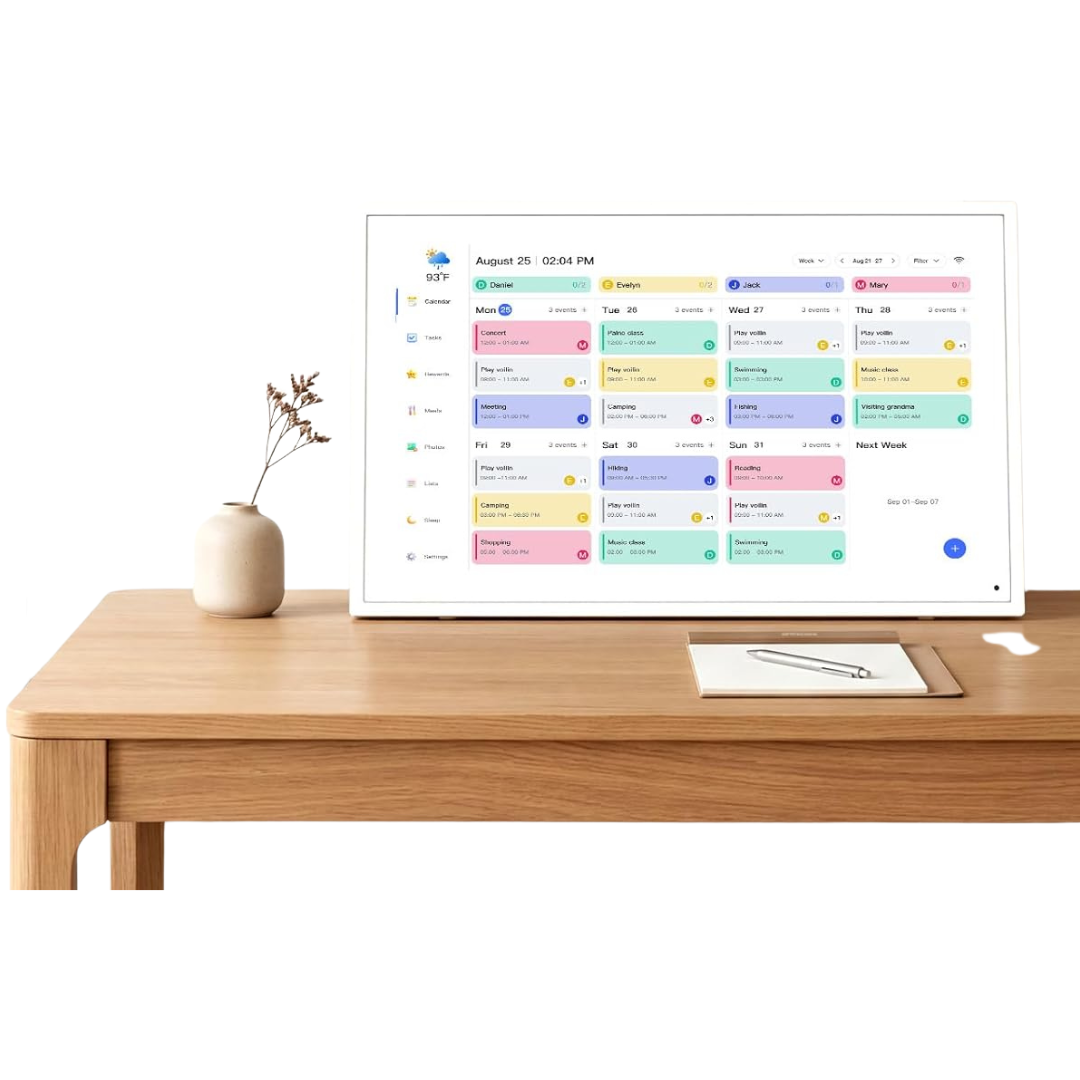 15.6'' Interactive Touchscreen Digital Calendar Planner