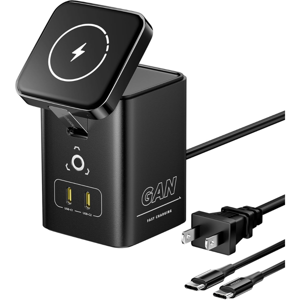 4-in-1 45W Mag-Safe Wireless Charging Station