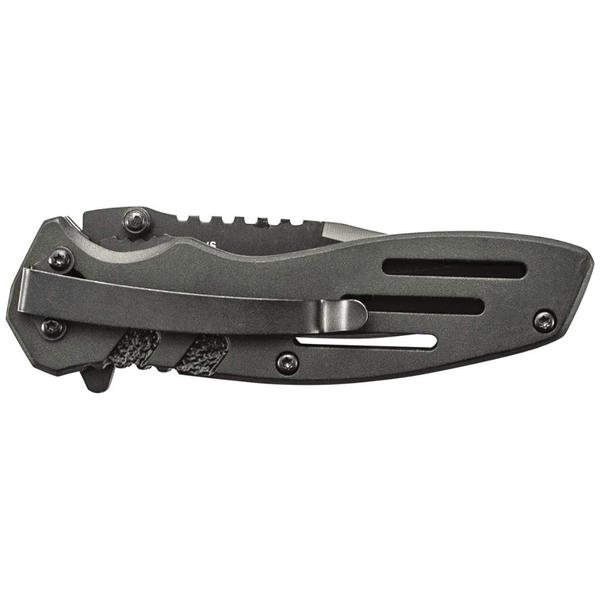 Smith & Wesson 7.1" Folding Knife With Serrated Clip Point Blade