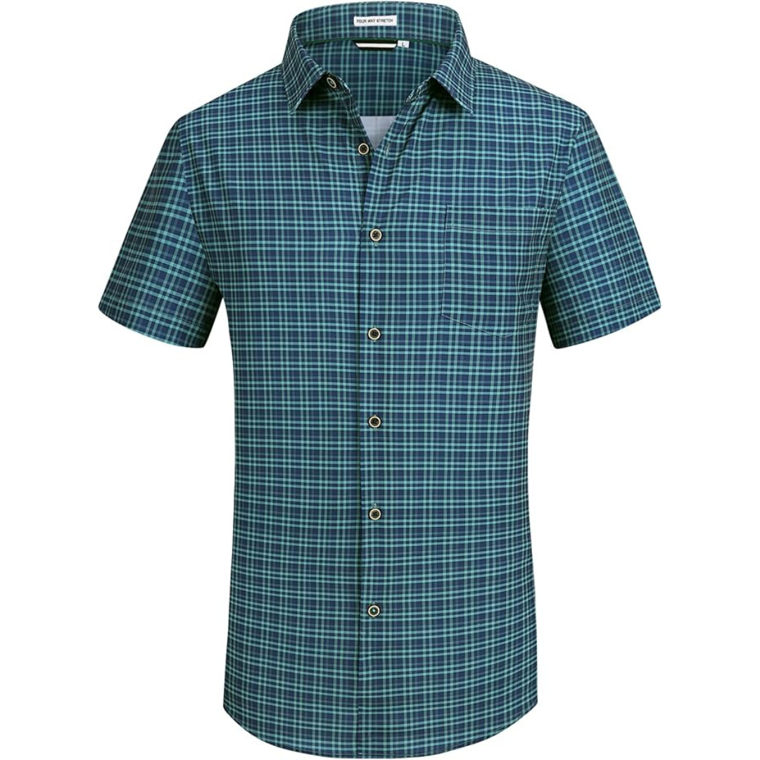 Alex Vando Men's Wrinkle Free Stretch Button Down Casual Shirts (Various)