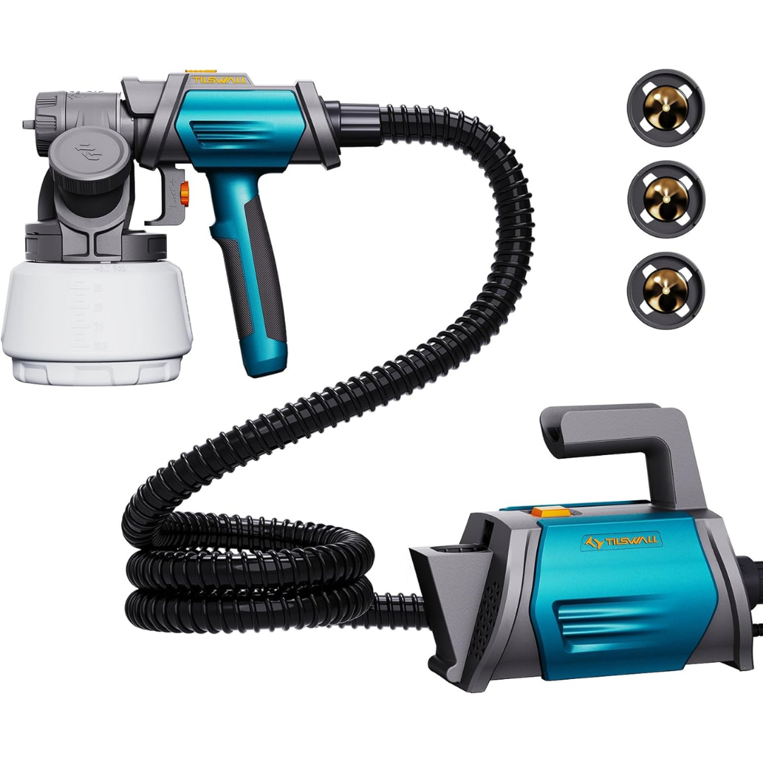 Tilswall Paint Sprayer 800W HVLP Spray Paint Gun
