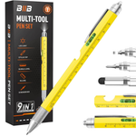9-in-1 BIIB Multitool Pen W/ LED Flashlight