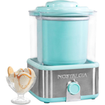 Nostalgia Electric Ice Cream Maker With 2-Qt Double Insulated Gel Canister
