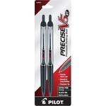 2-Pack Pilot Precise V5 RT Refillable & Retractable Rollerball Pens