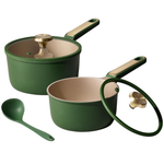 Carote 2QT & 2.5QT Nonstick Sauce Pan Set With Lids