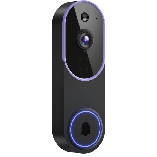 1080P Wireless Night Vision Video Doorbell Camera With AI Human Detection