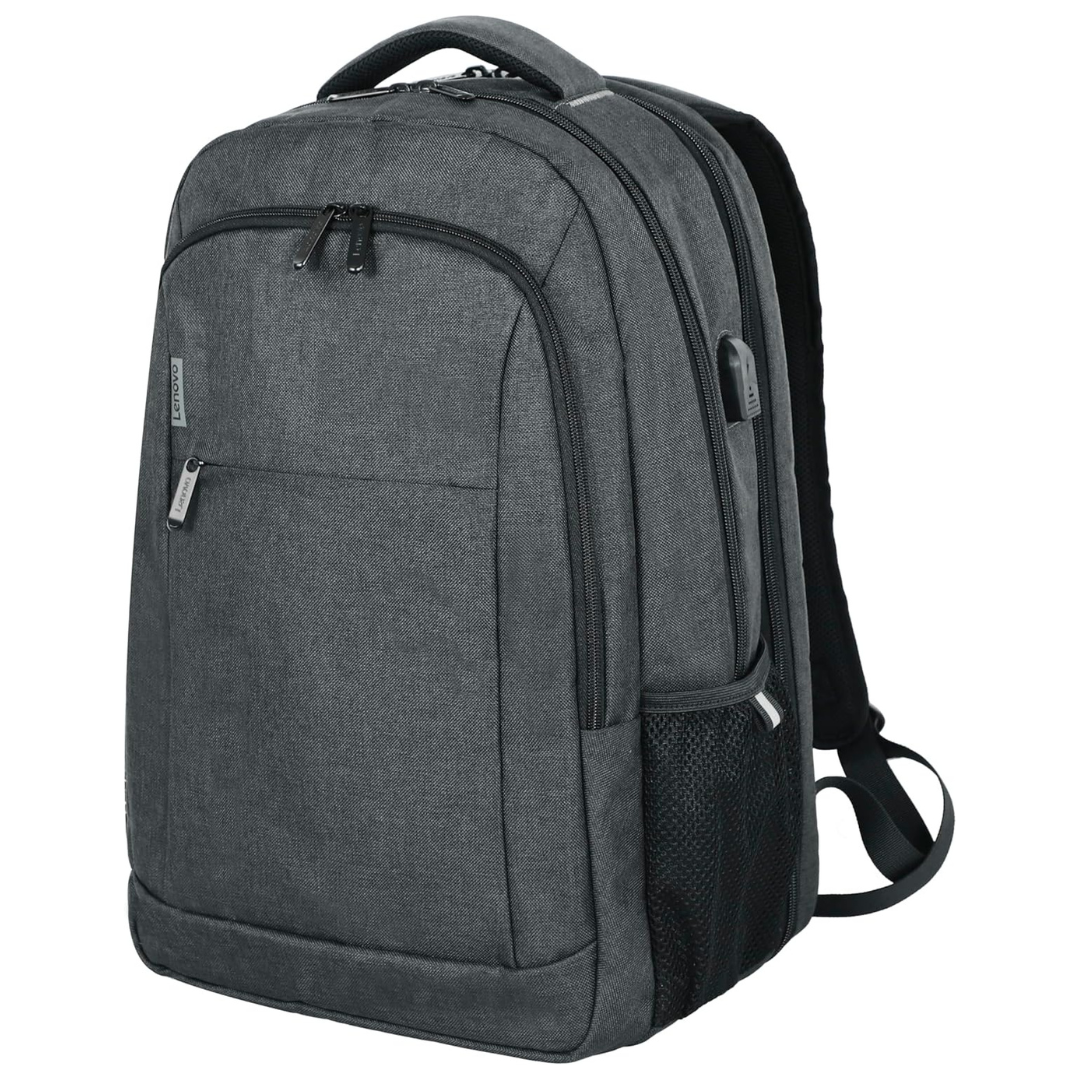 17'' Lenovo Water-Resistant Anti-Theft Laptop Backpack W/ USB Port